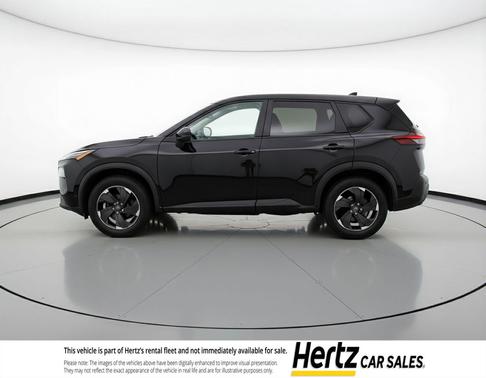 Super Black 2025 Nissan Rogue SV