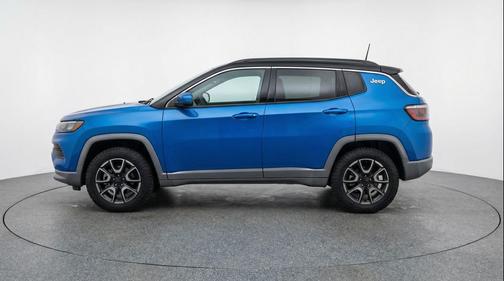 Hydro Blue Pearlcoat 2025 Jeep Compass Trailhawk