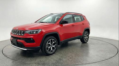 Red Hot Pearlcoat 2025 Jeep Compass Limited