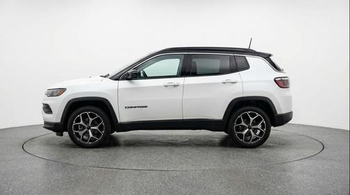 Bright White Clearcoat 2025 Jeep Compass Limited