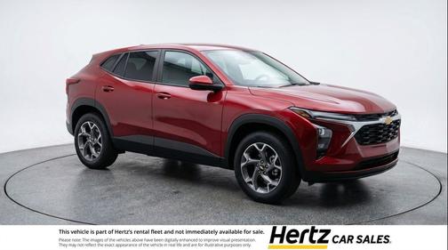 Crimson Metallic 2025 Chevrolet Trax LT