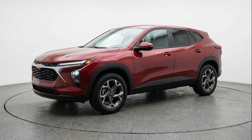 Crimson Metallic 2025 Chevrolet Trax LT