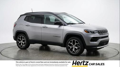 Silver Zynith Metallic Clearcoat 2025 Jeep Compass Limited