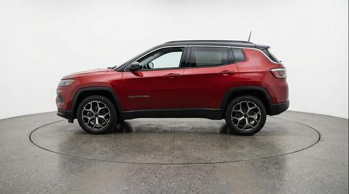 Red Hot Pearlcoat 2025 Jeep Compass Limited