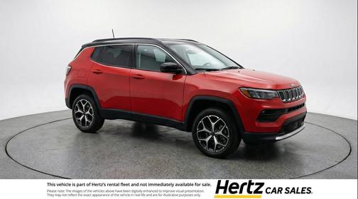 Red Hot Pearlcoat 2025 Jeep Compass Limited