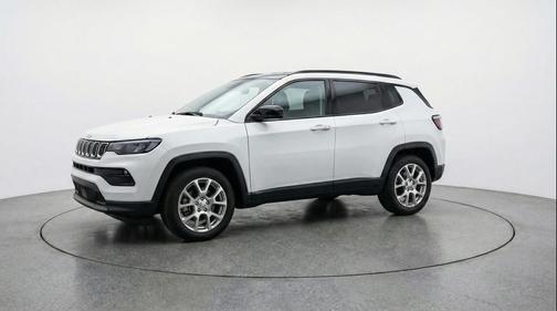 Bright White Clearcoat 2025 Jeep Compass Limited