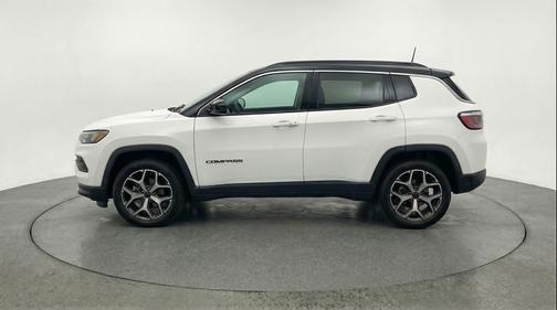 White 2025 Jeep Compass Limited
