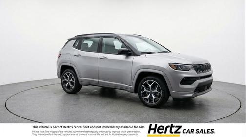 Silver Zynith Metallic Clearcoat 2025 Jeep Compass Limited