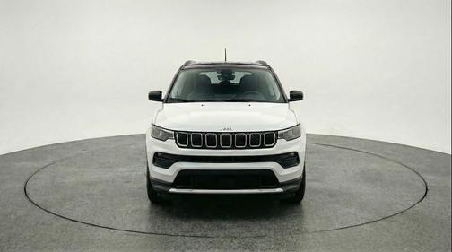 Bright White Clearcoat 2025 Jeep Compass Limited