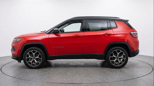 Red Hot Pearlcoat 2025 Jeep Compass Limited