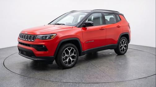 Red Hot Pearlcoat 2025 Jeep Compass Limited
