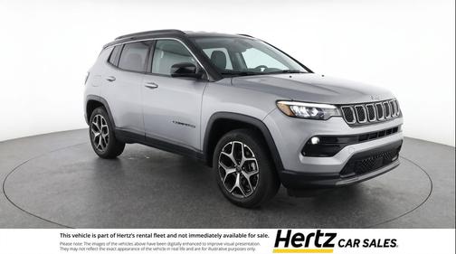 Silver Zynith Metallic Clearcoat 2025 Jeep Compass Limited