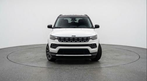 Bright White Clearcoat 2025 Jeep Compass Limited