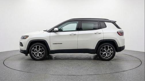 Bright White Clearcoat 2025 Jeep Compass Limited