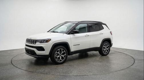 Bright White Clearcoat 2025 Jeep Compass Limited
