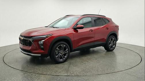 Crimson Metallic 2025 Chevrolet Trax LT