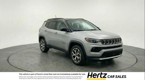 Silver Zynith Metallic Clearcoat 2025 Jeep Compass Limited