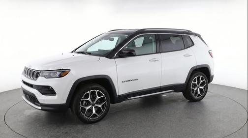 Bright White Clearcoat 2025 Jeep Compass Limited
