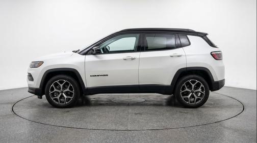 Bright White Clearcoat 2025 Jeep Compass Limited
