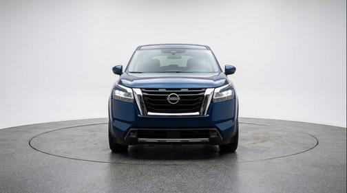 Deep Ocean Blue Pearl 2025 Nissan Pathfinder SV 4WD