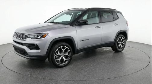 Silver Zynith Metallic Clearcoat 2025 Jeep Compass Limited