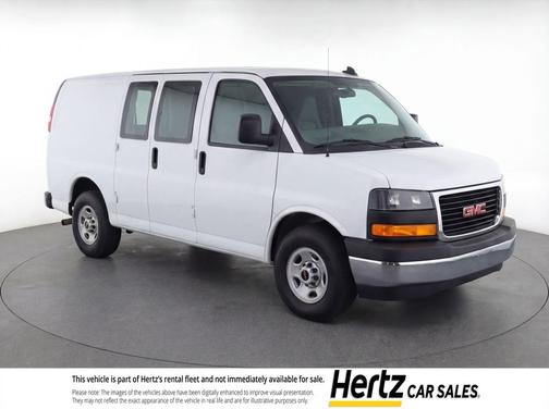 Summit White 2025 GMC Savana 3500 RWD 3500 Extended Wheelbase LT