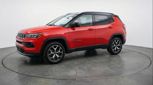 Red Hot Pearlcoat 2025 Jeep Compass Limited