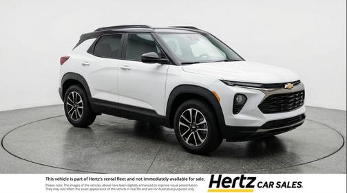 Summit White 2025 Chevrolet Trailblazer LT