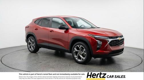 Crimson Metallic 2025 Chevrolet Trax LT