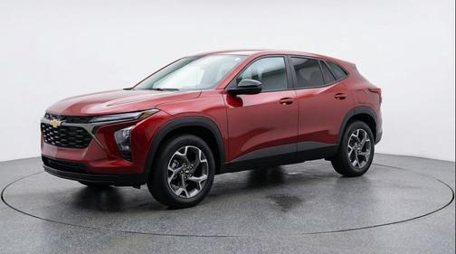 Crimson Metallic 2025 Chevrolet Trax LT