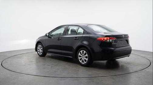 Midnight Black Metallic 2025 Toyota Corolla LE