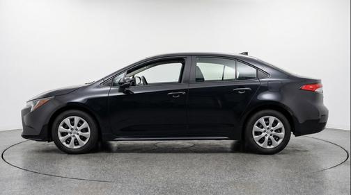 Midnight Black Metallic 2025 Toyota Corolla LE
