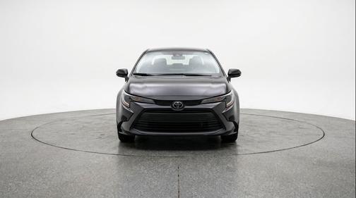 Midnight Black Metallic 2025 Toyota Corolla LE