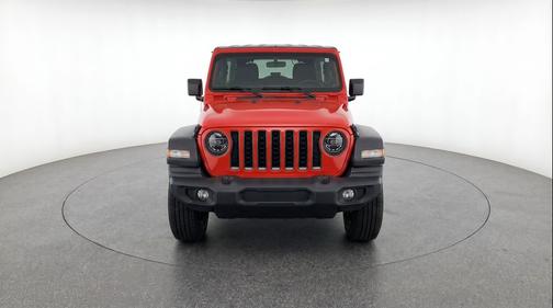 Firecracker Red Clearcoat 2025 Jeep Wrangler Sport S