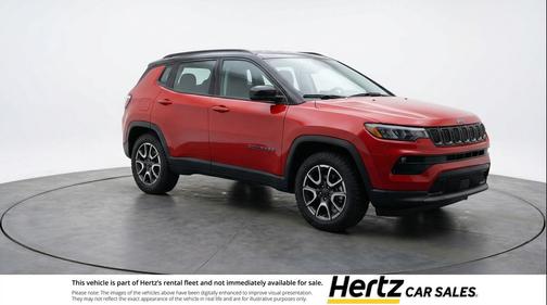 Red Hot Pearlcoat 2025 Jeep Compass Trailhawk
