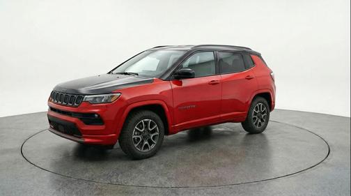 Red Hot Pearlcoat 2025 Jeep Compass Trailhawk