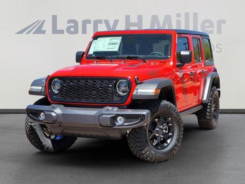 Firecracker Red Clearcoat 2026 Jeep Wrangler Sport