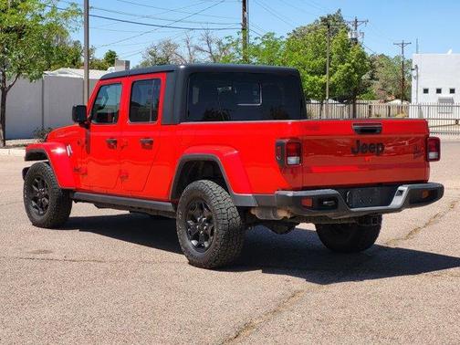 Firecracker Red Clearcoat 2021 Jeep Gladiator Sport