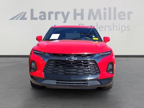 Red 2021 Chevrolet Blazer RS
