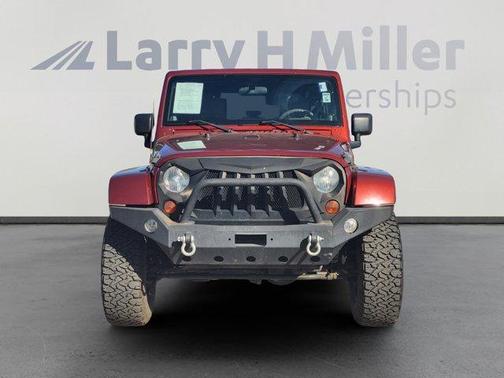 Red Rock Crystal Pearlcoat 2010 Jeep Wrangler Unlimited Sahara