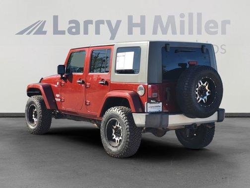 Red Rock Crystal Pearlcoat 2010 Jeep Wrangler Unlimited Sahara