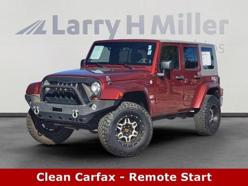 Red Rock Crystal Pearlcoat 2010 Jeep Wrangler Unlimited Sahara
