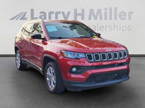 Red 2024 Jeep Compass Latitude