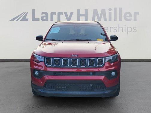 Red 2024 Jeep Compass Latitude