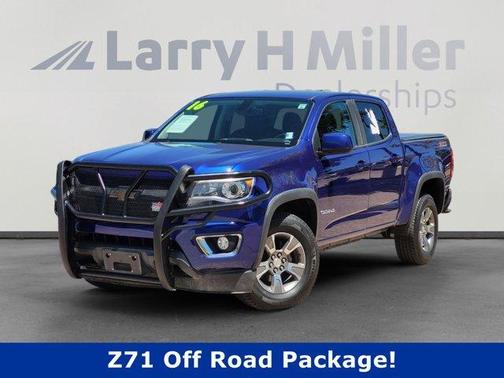 Laser Blue 2016 Chevrolet Colorado Z71