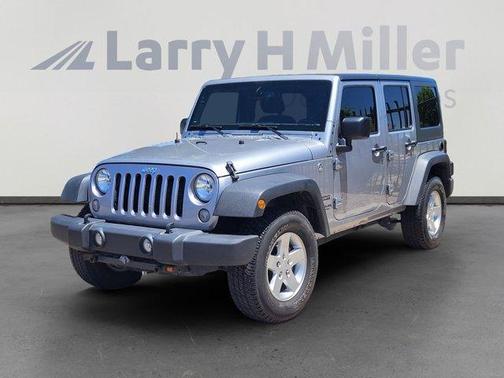 Billet Silver Metallic Clearcoat 2017 Jeep Wrangler Unlimited Sport