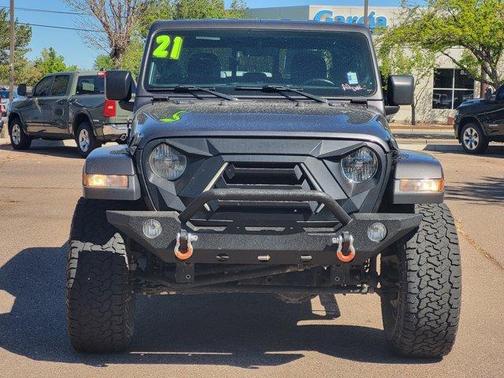 Granite Crystal Clearcoat Metallic 2021 Jeep Gladiator Sport