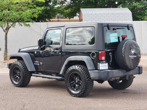 Black Clearcoat 2017 Jeep Wrangler Sport