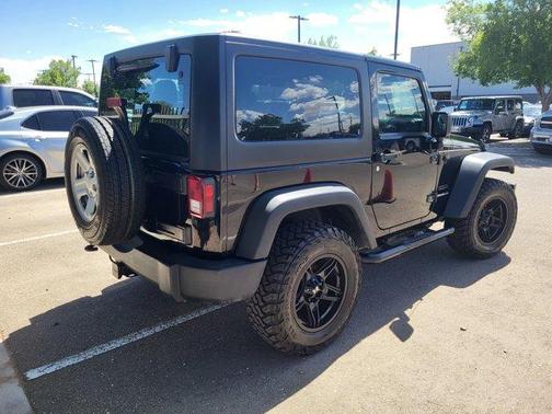Black Clearcoat 2017 Jeep Wrangler Sport