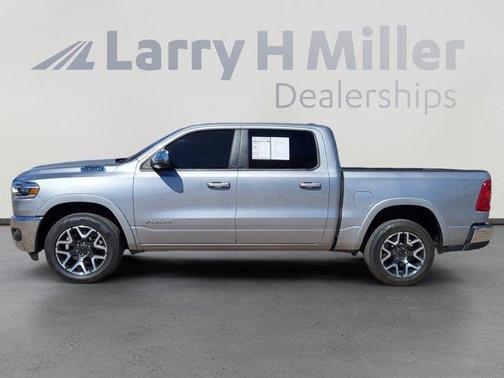 Billet Silver Metallic Clearcoat 2025 RAM 1500 Laramie